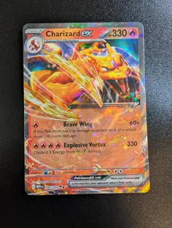 Charizard ex 006/165 Double Rare 151 Pokemon Holo Near Mint - Image 1