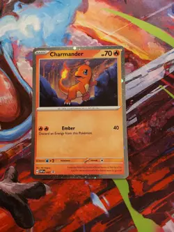 Charmander Cosmos Holo Black Star Promo - SVP047 - SV Pokemon 2023 - 004 - Image 1