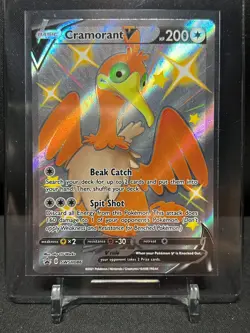 Cramorant V SWSH086 Black Star Promo Holo Pokemon 2021 Sword & Shield - NM - Image 1