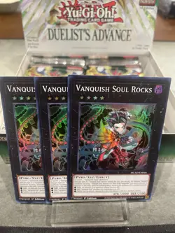Vanquish Soul Rocks Holo x3 Playset Super Rare 1st Ed. NM English - Image 1