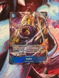 2026 One Piece Azure Seas Seven Issho Alt Art #EB04-022 Near Mint - Image 1