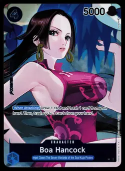 Boa Hancock - OP02-059 - NM - Box Topper - Alternate Art - One Piece - OP1-17 - Image 1