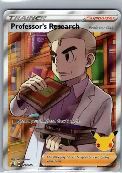 Professor's Research 024/025 Celebrations - Pokemon Card - NM - Image 1