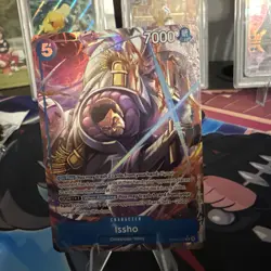 Issho (Alt Art) EB04-022 R EGGHEAD CRISIS ONE PIECE Card Japanese NM - Image 1
