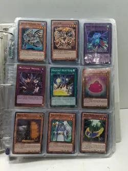 450 Cards Vintage YuGiOh Collection Binders With secret rare, ultimate, all mint - Image 2