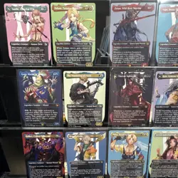 MTG Final Fantasy Lot (24) Tidus Aerith Cecil Clive Firion Jill… regular NM! - Image 2