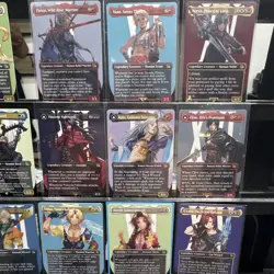 MTG Final Fantasy Lot (24) Tidus Aerith Cecil Clive Firion Jill… regular NM! - Image 3
