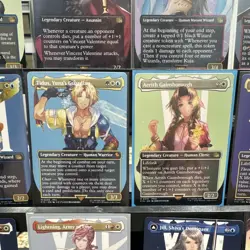 MTG Final Fantasy Lot (24) Tidus Aerith Cecil Clive Firion Jill… regular NM! - Image 4