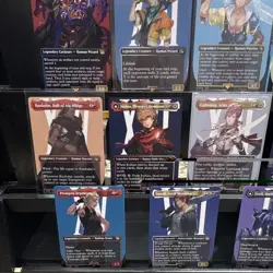 MTG Final Fantasy Lot (24) Tidus Aerith Cecil Clive Firion Jill… regular NM! - Image 5