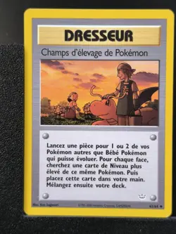 Carte Pokemon Champs d'Elevage 62/64 Edition 2 Ed 2 Neo Revelation Wizards FR 2 - Image 2