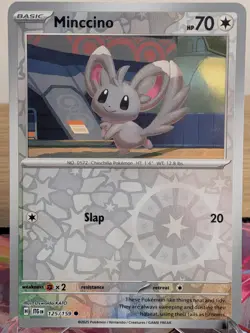 MINCCINO 125/159 COMMON JOURNEY TOGETHER POKEMON REVERSE HOLO NM - Image 1