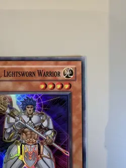 Yugioh Garoth, Lightsworn Warrior TU01-EN002 Near Mint Super Rare Turbo Pack 1 - Image 3