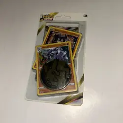 Pokemon TCG Astral Radiance Blister Pack - Steelix & Onix Cards & Pikachu Coin - Image 1