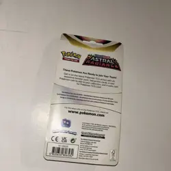Pokemon TCG Astral Radiance Blister Pack - Steelix & Onix Cards & Pikachu Coin - Image 5