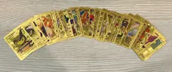 40pcs Pokemon Card Foil GOLD CARDS TCG GX Vmax GX Card Charizard/Pikachu/Others - Image 1