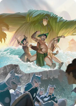 Swampbenders Art Card - Art Series: Avatar: The Last Airbender (ASTLA) - Image 1