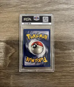 PSA 9 Bulbasaur Pokemon Card 44/102 Base Set 1999 Mint Freshly Graded - Image 2