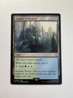 Temple of Mystery - MTG FINAL FANTASY: Commander - NM - Image 1