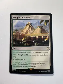 Temple of Plenty - MTG Universes Beyond: Doctor Who - NM - Image 1