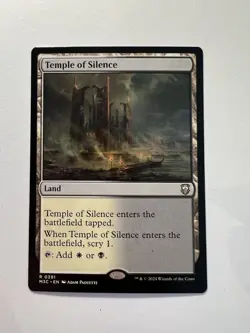 Temple of Silence - MTG Modern Horizons 3: Commander - NM - Image 1