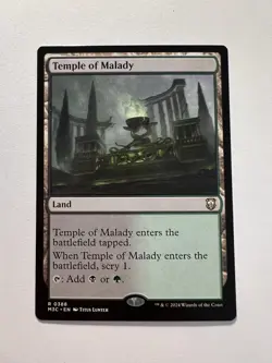 Temple of Malady - MTG Modern Horizons 3: Commander - NM - Image 1