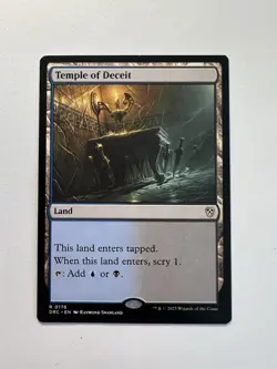 Temple of Deceit - MTG Aetherdrift: Commander - NM - Image 1