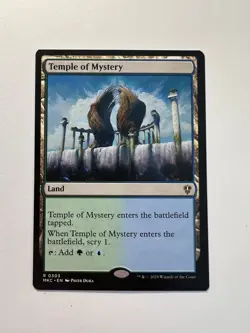 Temple of Mystery - MTG Murders at Karlov Manor: Commander - NM - Image 1