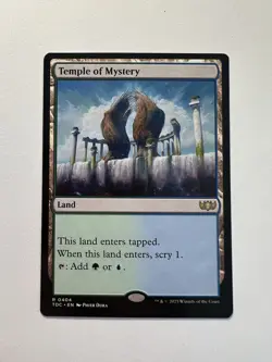 Temple of Mystery - MTG Tarkir: Dragonstorm: Commander - NM - Image 1