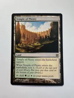 Temple of Plenty - MTG Born of the Gods - NM - Image 1