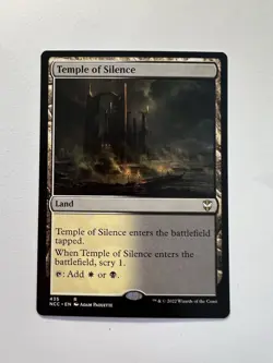Temple of Silence - MTG Streets of New Capenna: Commander - NM - Image 1
