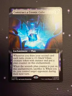 Construct a Cosmic Cube Marvel Super Heroes Extended Art Rare - Image 1