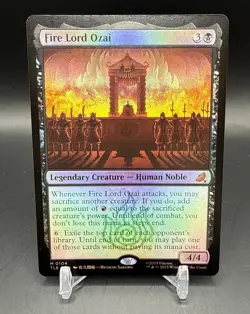 Fire Lord Ozai Avatar: The Last Airbender: Eternal-Legal Foil MTG Mythic NM - Image 1