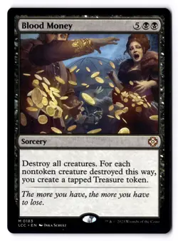 Blood Money NM* The Lost Caverns Of Ixalan Commander ENGLISH 0183 -UnltdCards - Image 1