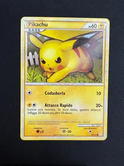 Pokemon Pikachu 78/123 Heart Gold Soul Silver ITA Carte Nintendo - Image 1