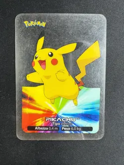 Pokemon Lamincards Pikachu 025 EDIBAS 2005 Nintendo - Image 1