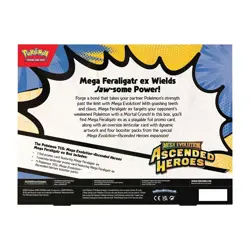 Pokemon TCG - Mega Evolution: Ascended Heroes - Mega Feraligatr ex Box - Image 2