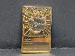 Pokemon Togepi Promo Card 1999 Gold Plated Card - Light Wear Good Burger King - Image 5