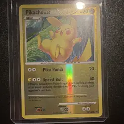 The Pokemon Company Pikachu Stormfront Reverse Holo Common Basic 70 HP 70/100 - Image 1