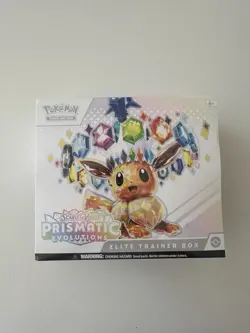 Pokemon TCG Prismatic Evolutions Etb - Tear In Seal - Image 1