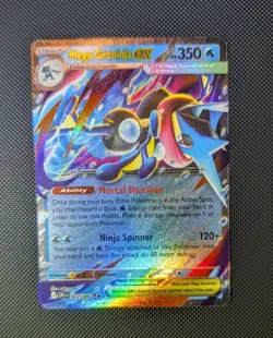 Mega Greninja ex 022/086 - Double Rare - NM/M - Chaos Rising Pokemon - Image 1
