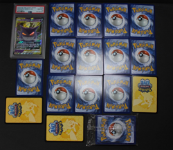 2018 POKEMON JAPANESE SUN & MOON TAG BOLT #038 GENGAR & MIMIKYU GX PSA 10 - Image 4