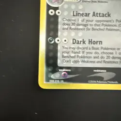 Pokemon TCG Nidoking Delta Species 6/101 Holo Rare Ex Dragon Frontiers 2006 LP - Image 2