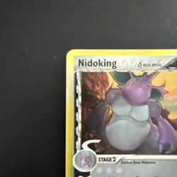 Pokemon TCG Nidoking Delta Species 6/101 Holo Rare Ex Dragon Frontiers 2006 LP - Image 3