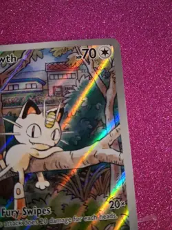 Pokemon TCG - Meowth 106/094 - Full Art Phantasmal Flames - Image 2