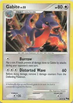 Pokemon Gabite (8/17) POP Series 9 MP - Image 1