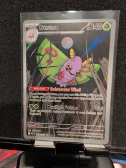 Pokemon Dustox 220/217 Illustration Rare Ascended Heroes NM Full Art Pack/Fresh - Image 1