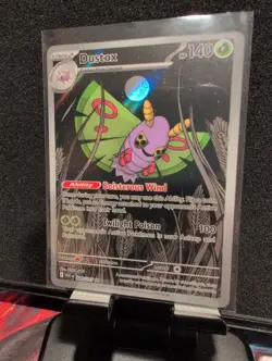 Pokemon Dustox 220/217 Illustration Rare Ascended Heroes NM Full Art Pack/Fresh - Image 2