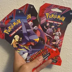 Pokemon TCG Scarlet & Violet Destined Rivals Sleeved packs lot (3) - Image 1