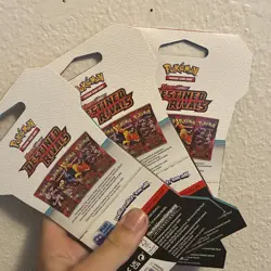 Pokemon TCG Scarlet & Violet Destined Rivals Sleeved packs lot (3) - Image 2