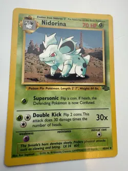 Nidorina 40/64 Uncommon Jungle Pokemon Unlimited LP - Image 2